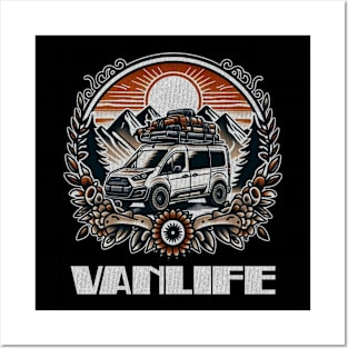 Vanlife transit connect Posters and Art